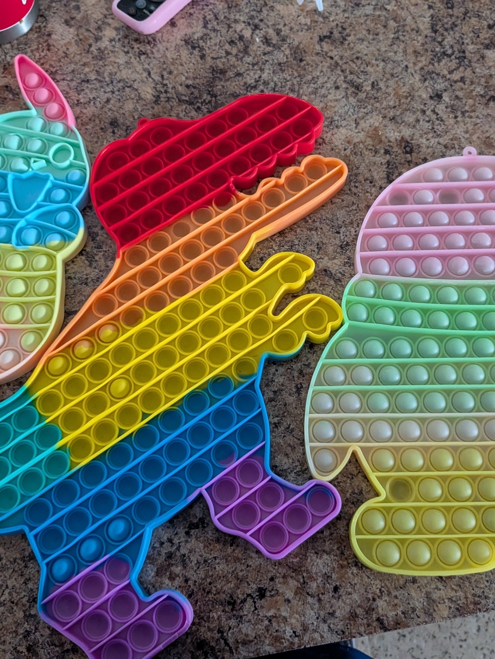 Rainbow Kids Pop-It Sensory Toy - Multicolor